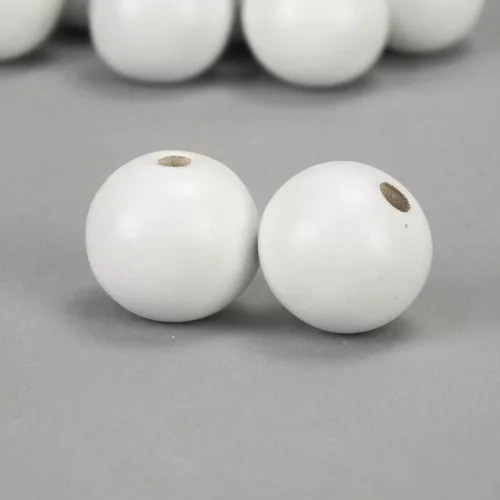 Fehér fagolyó 20mm 10db/csomag