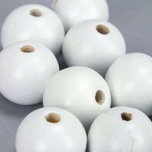 Fehér fagolyó 20mm 10db/csomag