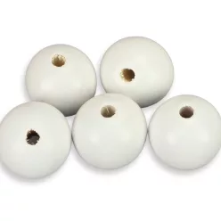 Fehér fagolyó 30mm 5db/csomag