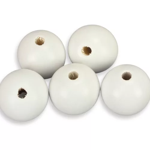 Fehér fagolyó 30mm 5db/csomag