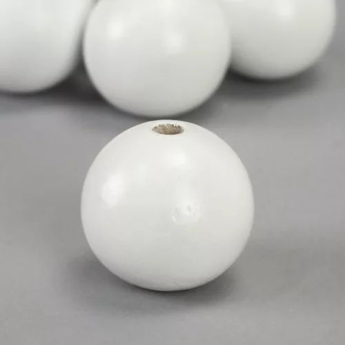 Fehér fagolyó 30mm 5db/csomag