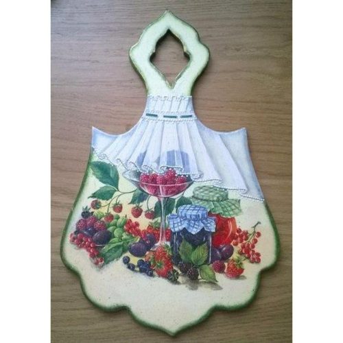 Natúr fa - Vágódeszka fodros