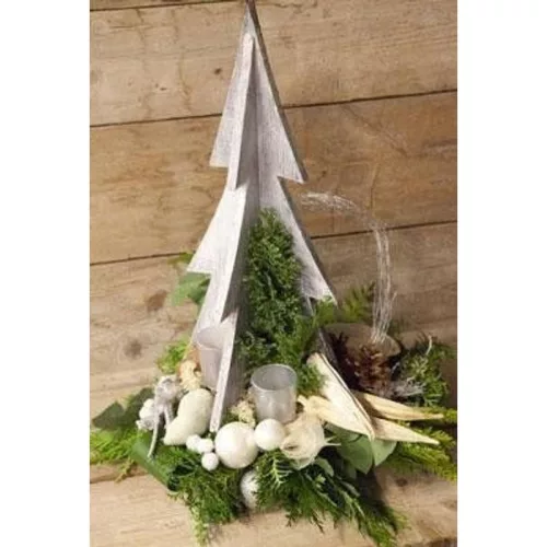 Natúr fa - 3D fenyő 24cm