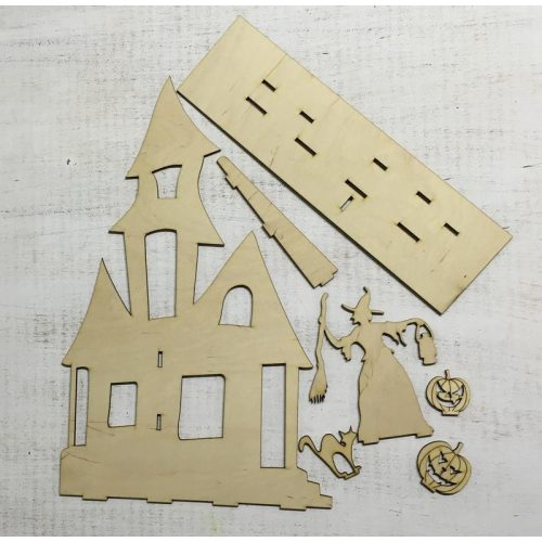 Natúr fa - Halloween kastély