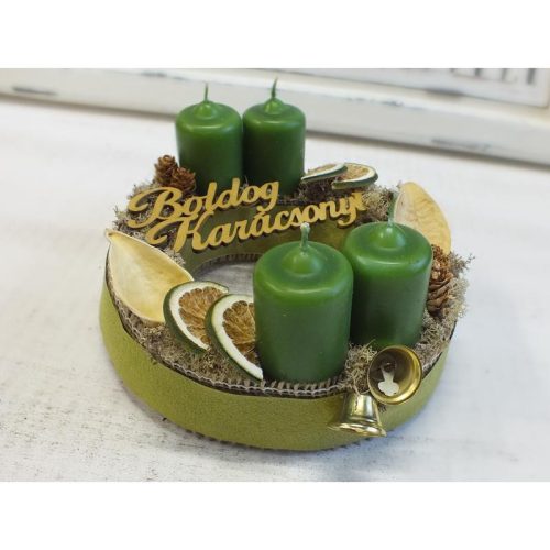 Koszorúalap szalma 20cm