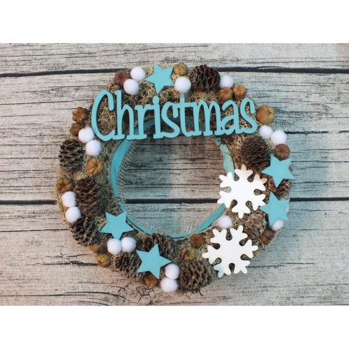 Koszorúalap szalma 20cm