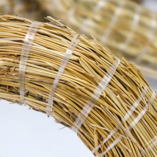 Koszorúalap szalma 25cm