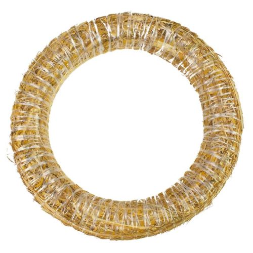 Koszorúalap szalma 30cm