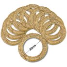 Koszorúalap szalma 30cm 10db/csomag - OKOSÁR!