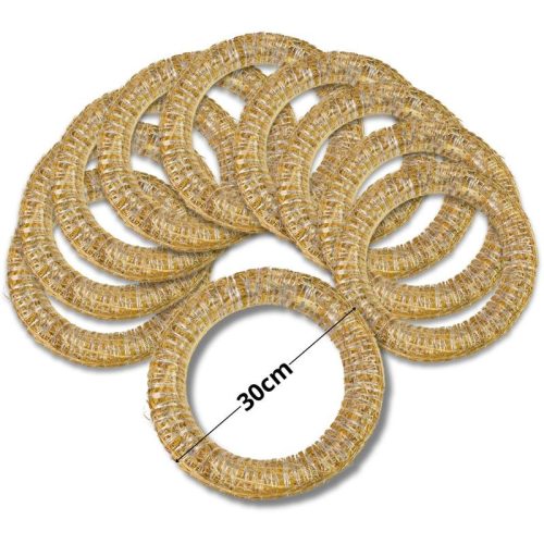 Koszorúalap szalma 30cm 10db/csomag - OKOSÁR!