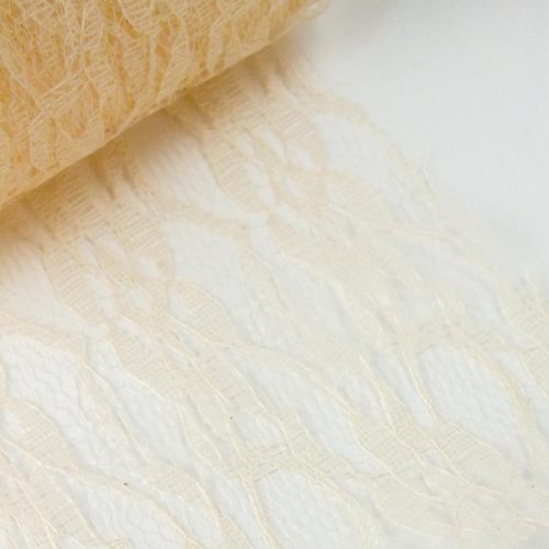 Csipke szalag tejeskávé 9-11cm*1,5-1,8 méter