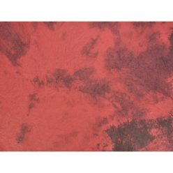 Gyűrt, merített papír piros-fekete 1ív