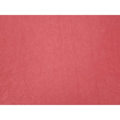 Gyűrt, merített papír piros 1ív