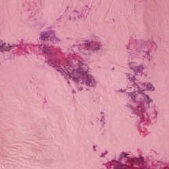 Gyűrt, merített papír világos rózsaszín-lila 1ív