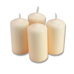 Gyertya adventi 50*100 mm KRÉM 4db/cs