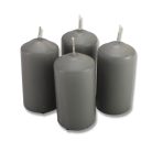 Gyertya adventi 50*100 mm SZÜRKE 4db/cs