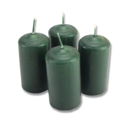 40-1429ZO Gyertya adventi 50*100 mm ZÖLD 4db/cs