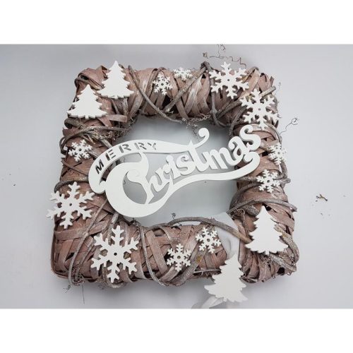 Fehér hókristály 2,5cm 50db/csomag