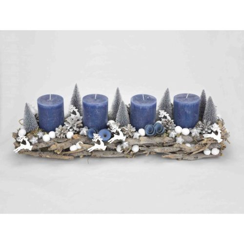 Fehér ugrószarvas 3cm 30db/csomag