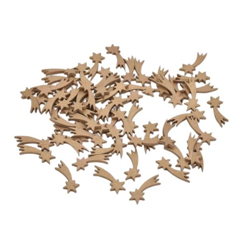 Arany hullócsillag 2,8cm 60db/csomag