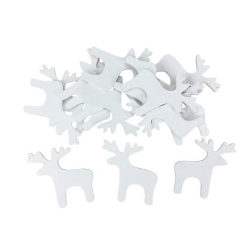 Fehér rénszarvas 5cm 15db/csomag