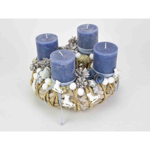 Fehér korcsolya 5cm 15db/csomag