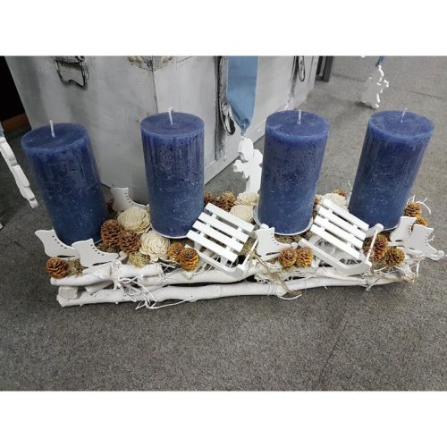 Fehér korcsolya 5cm 15db/csomag