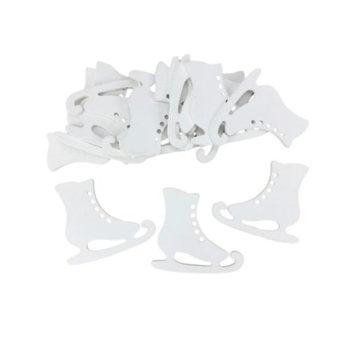Fehér korcsolya 5cm 15db/csomag
