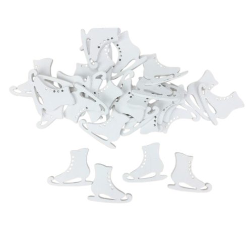 Fehér korcsolya 3cm 30db/csomag