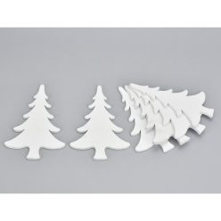 Fehér fa karcsú fenyő 5db/csomag