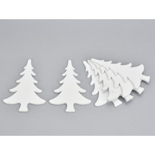 Fehér fa karcsú fenyő 5db/csomag