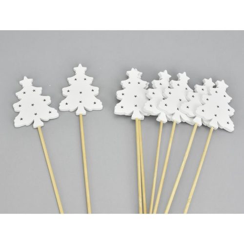 Fehér fa pálcás fenyő 8db/csomag