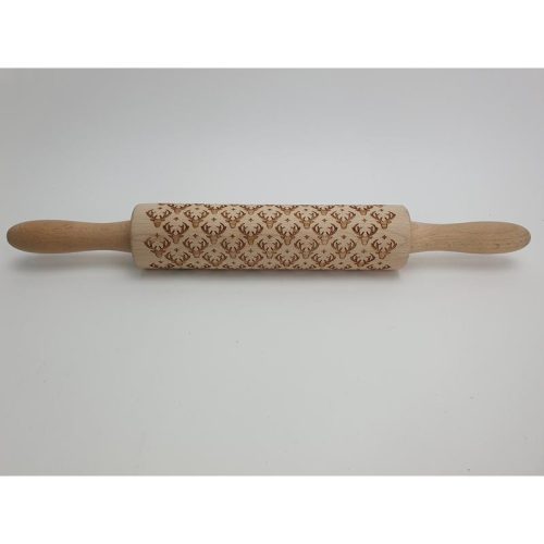 Kekszmintázó sodrófa - Szarvas fej 39cm