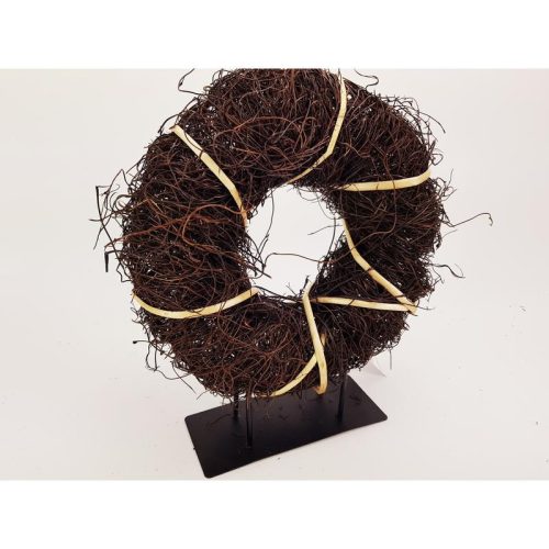 Fém talp kreatív dekorációkhoz fekete