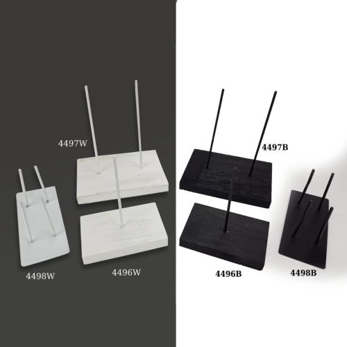 Fém talp kreatív dekorációkhoz fekete