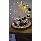 Fém karika ezüst 30cm