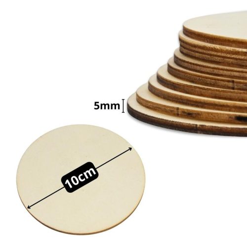 Fa kör lap natúr 10cm 10db/csomag