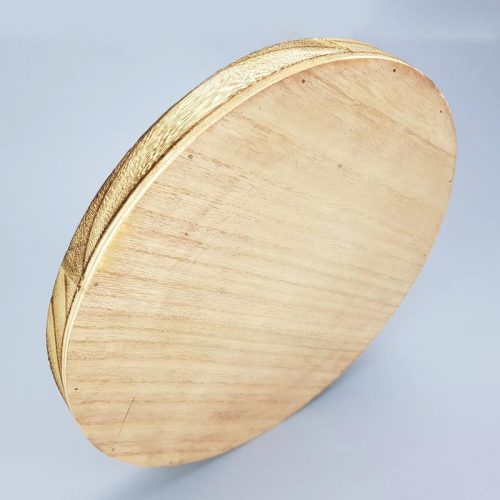 Fa tálca 26cm barna