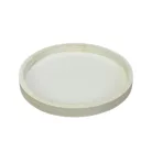 Fa tálca fehér 26cm