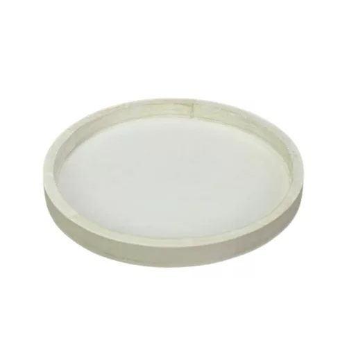 Fa tálca fehér 26cm