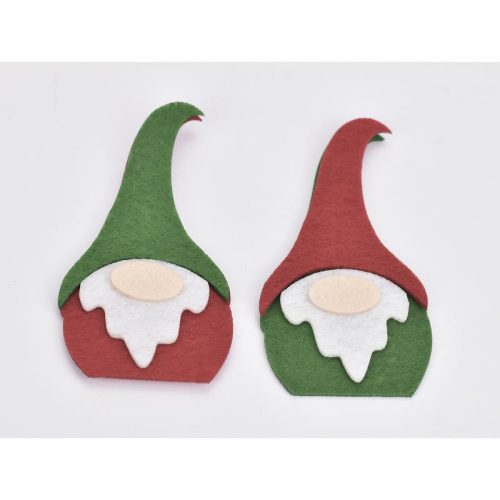 Filc lapok piros 25x25cm 10db/csomag