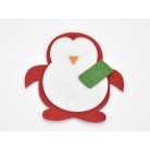 Filc lapok fehér 25x25cm 10db/csomag