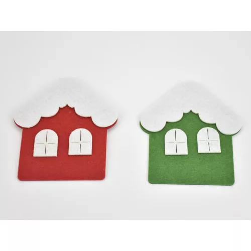 Filc lapok fehér 25x25cm 10db/csomag