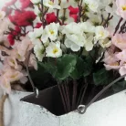 9 ágú barackvirág csokor halvány rózsaszín