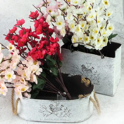 9 ágú barackvirág csokor rózsaszín