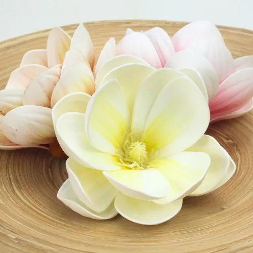  Magnólia fej polifoam krém