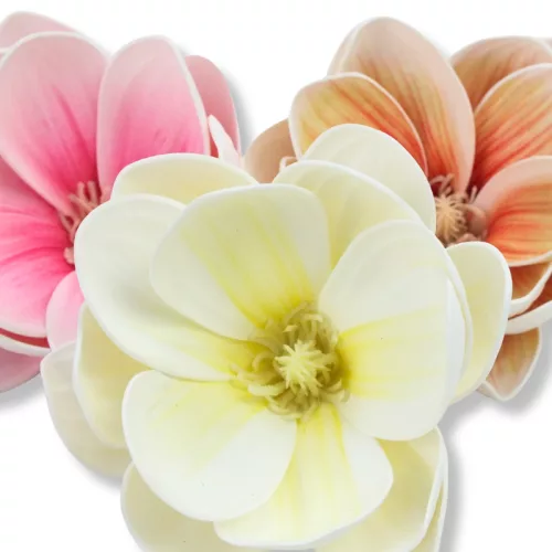  Magnólia fej polifoam krém