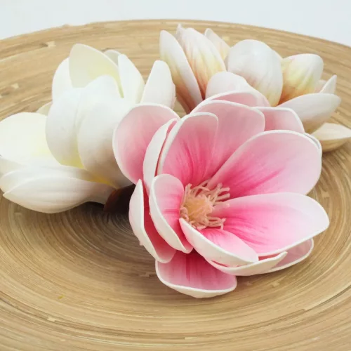  Magnólia fej polifoam magenta