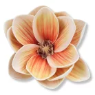  Magnólia fej polifoam narancs