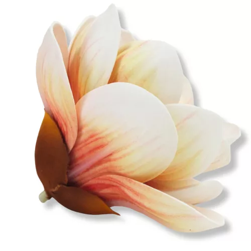  Magnólia fej polifoam narancs